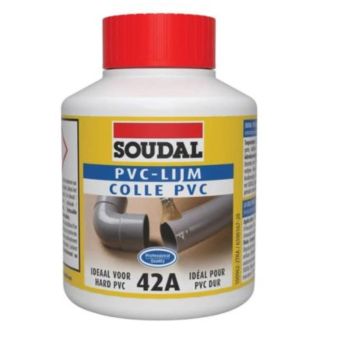 Soudal PVC Glue 100ml – High-Performance Adhesive for Rigid PVC Pipes and Fittings