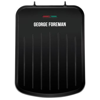 George Foreman Fit Grill 25800 Black – Compact Health Grill with Fast Heat-Up