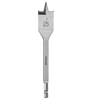 Benman Flat Drill Bit 22mm – Spade Bit for Fast Wood Drilling