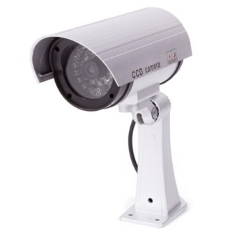 Benson Profi Dummy CCTV Camera with Flashing LED – Indoor and Outdoor Security Deterrent
