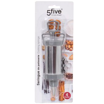 Stainless Steel Pastry Syringe – Precision Cake Decorating Tool for Baking and Desserts