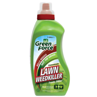 Greenforce Lawn Weedkiller 1L I for Clover and Broadleaf Weeds - Covers 500m²