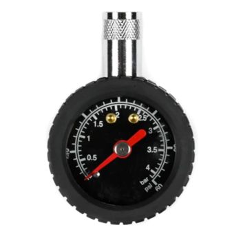Tyre Pressure Gauge with Rubber Grip and Easy-to-Read Display