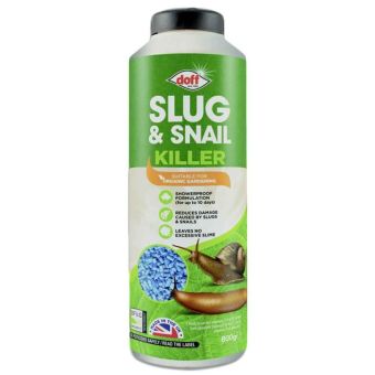 Doff Slug & Snail Killer Organic 800g – Ferric Phosphate Pellets