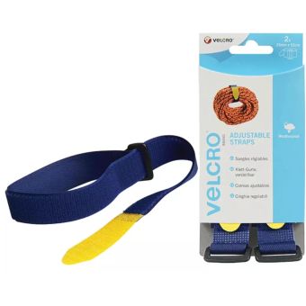 Velcro Brand Adjustable Weather-Resistant Straps 25mm x 92cm - 2 Pack
