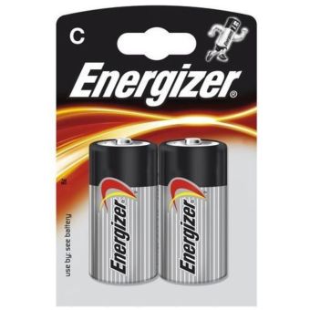 Energizer C Battery Card 2 – Long-Lasting Alkaline Power