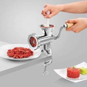 Metaltex 3 in 1 Versatile Meat Mincer with Sausage Nozzle and Cookie Maker