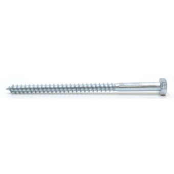 Zinc Plated Coach Screws M6 x 100mm