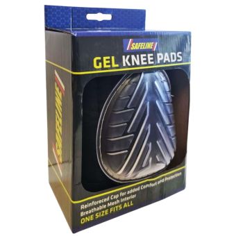 Safeline Gel Knee Pads – Heavy Duty Cushioned Protection for Work and DIY