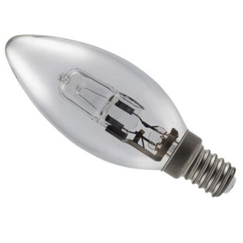 Duracell 36W E14 Halogen Candle Bulb – Dimmable, 370 Lumen, 2700K Warm White, Long Life