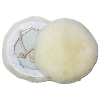 Benman Natural Polish Fur 140mm – High Gloss Finishing Pad for Delicate Surfaces