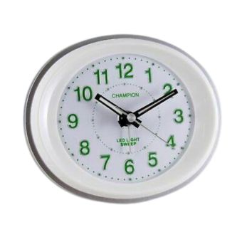 Sweep LED Alarm Clock Silver – Modern Elegance Meets Reliable Timekeeping