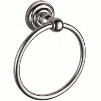 Blue Canyon Regal Chrome Wall Mounted Towel Ring