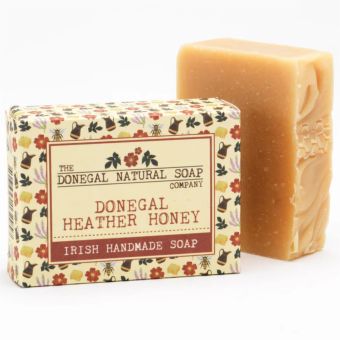 Donegal Heather Honey Natural Soap I Handmade Irish Soap with Bergamot, May Chang and Thyme Essential Oils