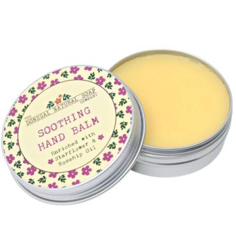 Soothing Hand Balm I Natural Repair Balm for Dry and Sensitive Hands with Rosehip, Borage and Lavender
