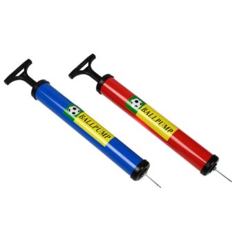 
Universal Ball Pump with Hose and Needle – Compact Hand Pump for All Ball Types
