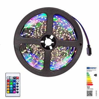 Programmable LED Strip Light with Remote Control and Power Supply 5m – 72W Waterproof Decorative Lighting Kit