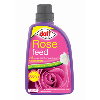 Doff Rose and Shrub Concentrated Feed with Seaweed and Magnesium 1L – Makes Up to 300L