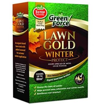 Green Force Lawn Gold Winter Moss Control and Lawn Protection Fertiliser