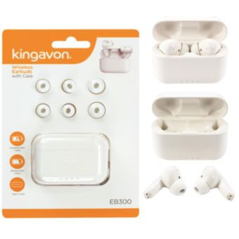 Kingavon Wireless Earbuds with Charging Case – Bluetooth 5.0 True Wireless Headphones