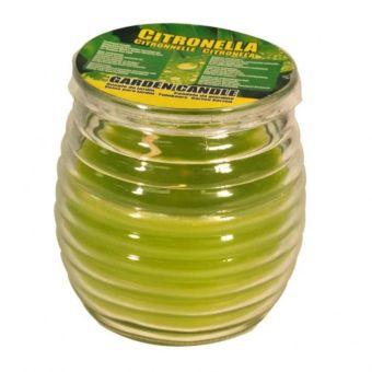 Citronella Candle in Glass Jar – Outdoor Insect Repellent Garden Candle