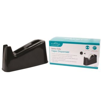 Ashley Heavy Duty Tape Dispenser – Durable Desk Dispenser with Weighted Non-Slip Base