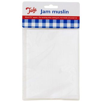 Tala Jam Muslin 46 x 46cm – Reusable Cotton Straining Cloth for Jam, Jelly, and Preserves