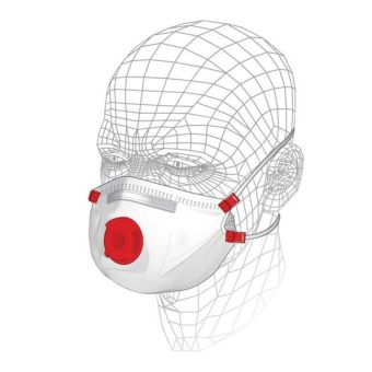 Vitrex Premium Multipurpose Respirator Mask P3 – High Protection Against Toxic Fumes and Fine Particles