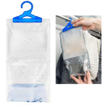 Ashley Wardrobe Dehumidifier Bag – Hanging Moisture Absorber for Damp and Mould Prevention