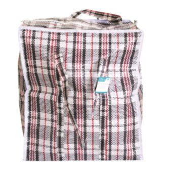 Ashley Small Shopping and Storage Bag – Durable Zip-Up Carry Bag for Home and Travel