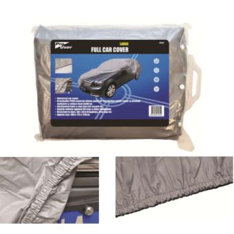 Pro User Large Full Car Cover 480cm – Breathable PEVA Waterproof Dustproof UV Resistant Protective Car Cover with Elastic Hem