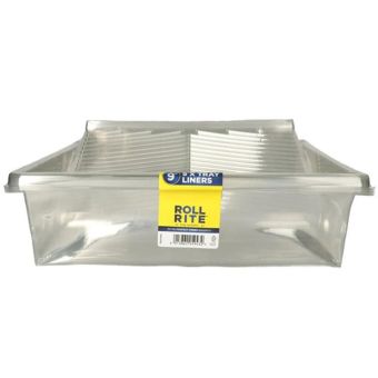 Fleetwood Roll Rite 9" Tray Liners 5 Pack – Heavy Duty Paint Tray Inserts for Roll Rite 9" Paint Tray