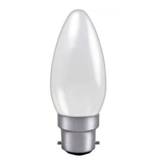 Eveready Opal Candle Lamp B22 60W Rough Service Bulb Long Life Durable Lighting