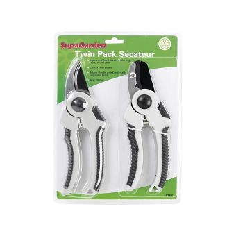 SupaGarden Twin Pack Secateurs