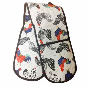Steelex Cockerel Double Oven Glove