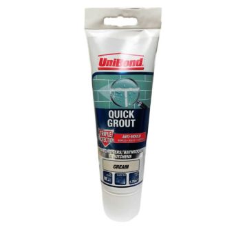Unibond Anti-Mould Quick Grout - Cream 300g