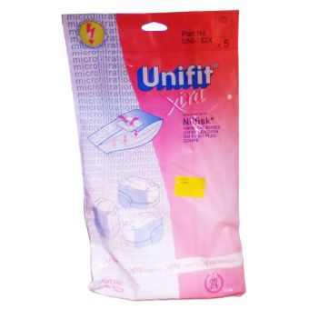 Unifit Xtra UNI-182X Vacuum Bags - Pack of 5