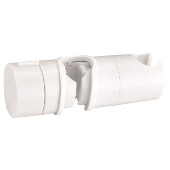 Universal Shower Height Adjuster Bracket - White
