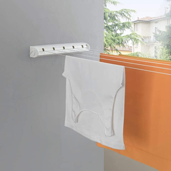 Metaltex Wall Mounted Washing Line
