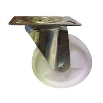 Castor Swivel White 160mm - 150kg