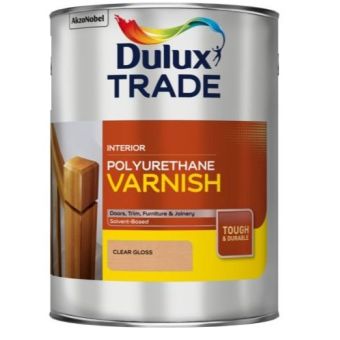 Dulux Clear Gloss Varnish - 5L