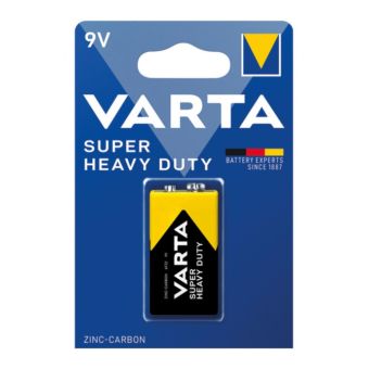 Varta Super Heavy Duty 9V Battery