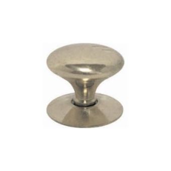 19mm (3/4") Polished Brass Victorian Cupboard Knob