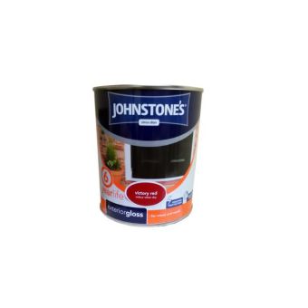 Johnstones Exterior Gloss Paint - Victory Red 750ml
