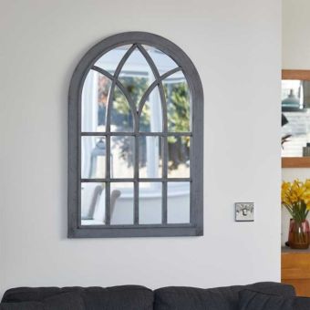 Victorian Home & Garden Mirror - Slate