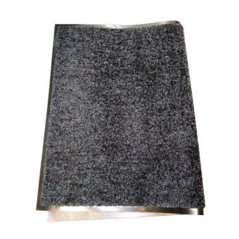 Wash & Clean Machine Washable Floor Mat - Black 60cm X 90cm