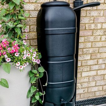 Ward 100L Slimline Water Butt – Eco-Friendly Rainwater Collection System