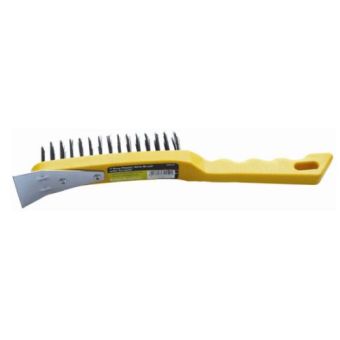 Wire Brush C/with Scraper