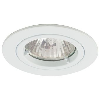 MR16 / GU10 50W Die-Cast Downlight 50W MR16 or GU10 - White Finish