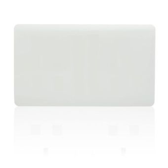 Trendi Double Blank Plate White